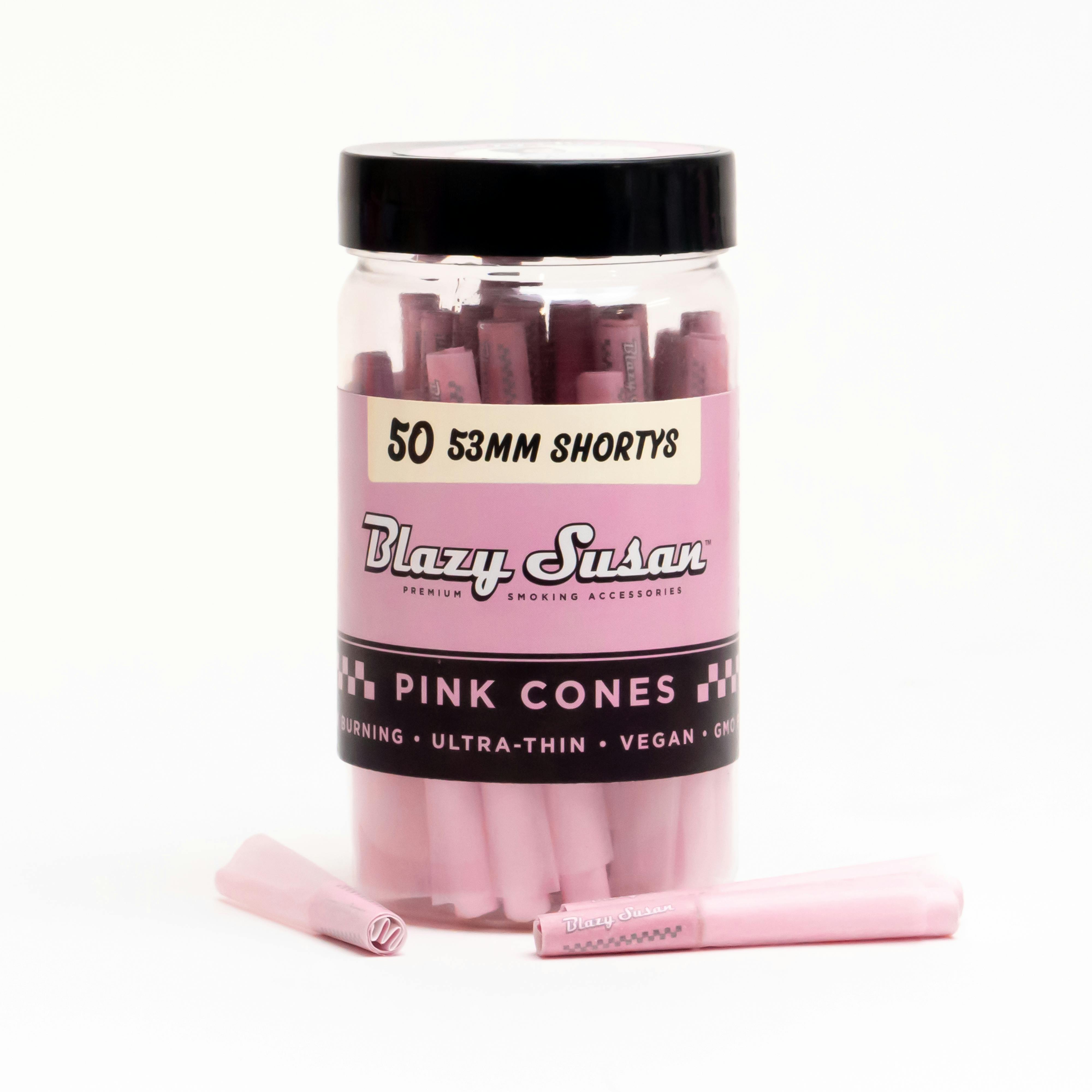 Blazy Susan - Pink Cones - Shorty's - 50pk