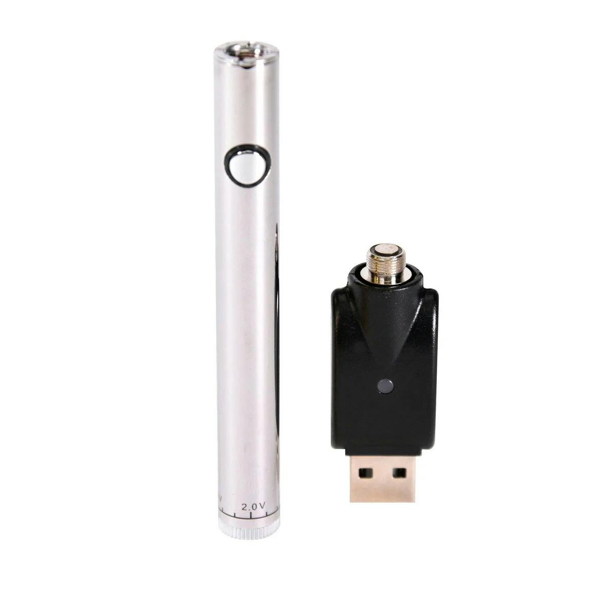 FRX Certified Organic | 510 Thread 3 Heat Setting Battery | Silver