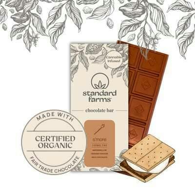 Standard Farms | S'mores | 100mg Chocolate Bar