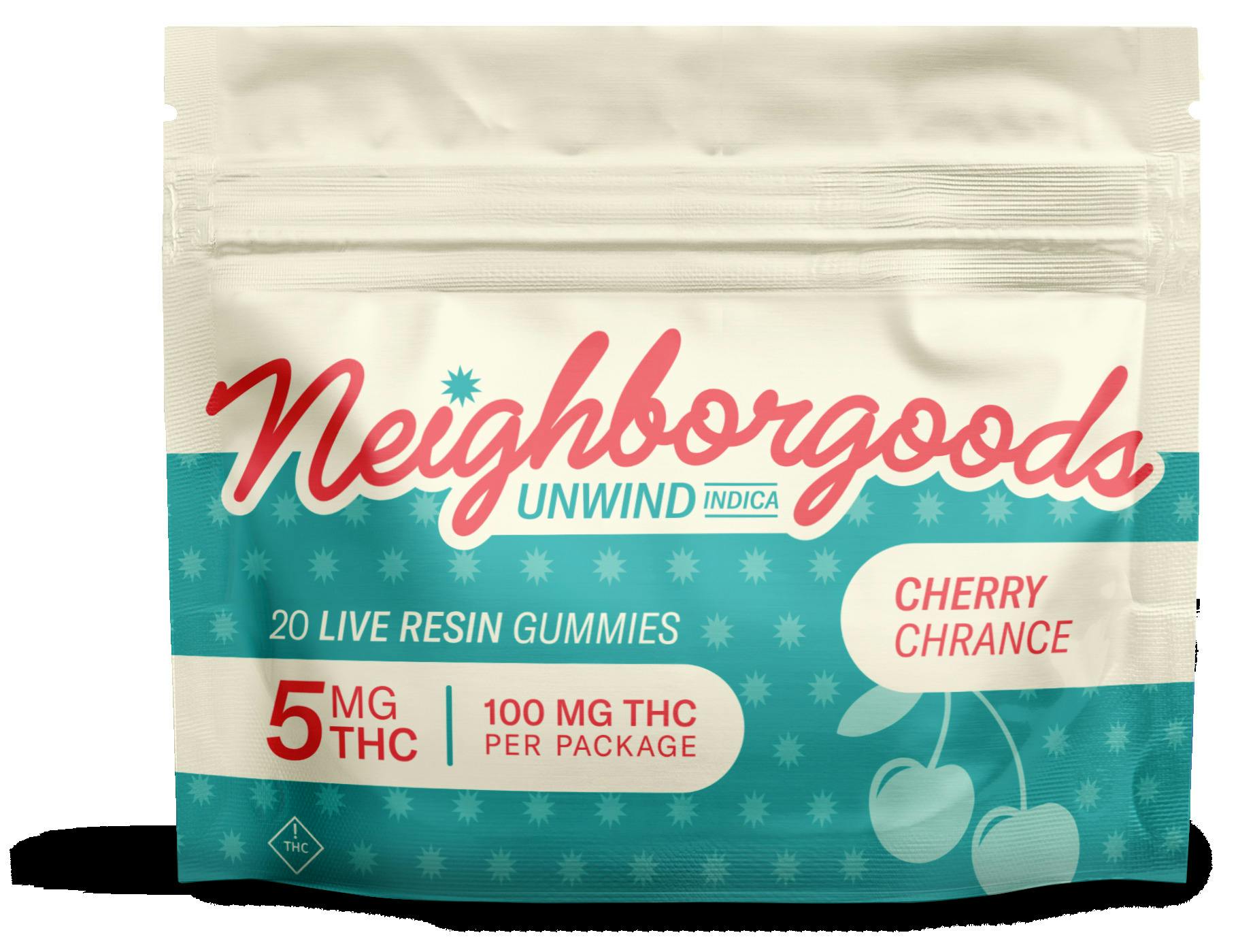 Neighborgoods | Cherry Chrance 10pc | 200mg Live Resin Gummies