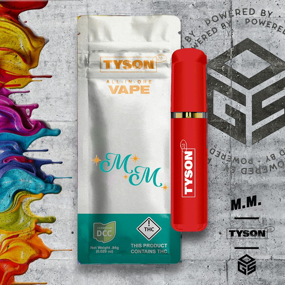 Tyson 2.0 | M.M. | 1g AIO Vape