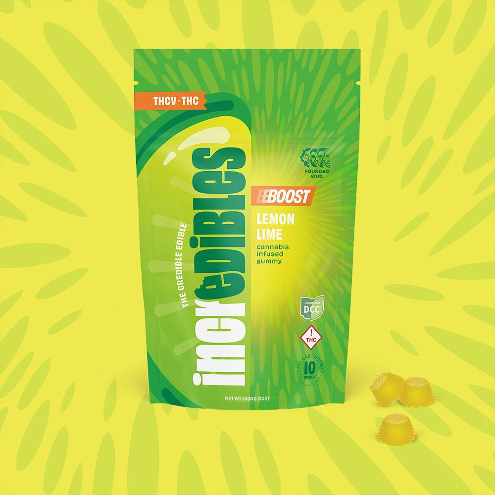 Lemon Lime Boost 10:5:1 THCV:CBD:THC Gummies | 10pk