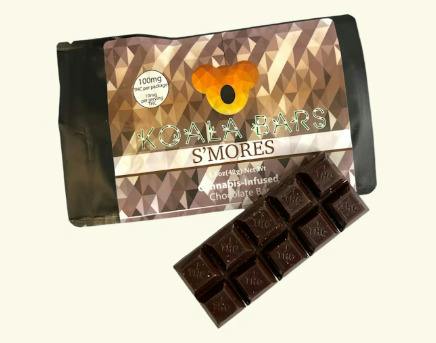 Koala Smores Chocolate Bar 110MG Edible