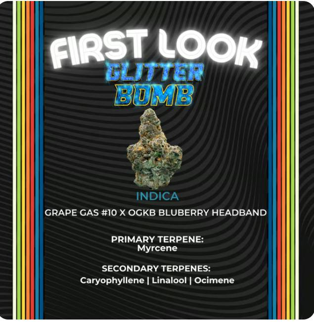 Certified Cultivators Glitter Bomb Select 2.83g Indica Flower