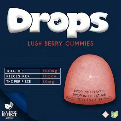 Drops Berry Gummies 110mg 10pk