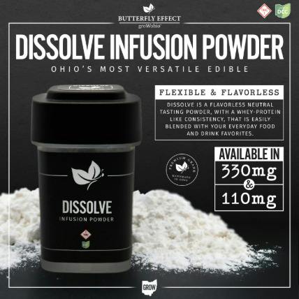 Butterfly Effect Dissolve 330MG Infused Powder