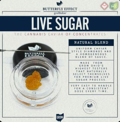 Butterfly Effect Black Jack 1G Live Sugar Extract