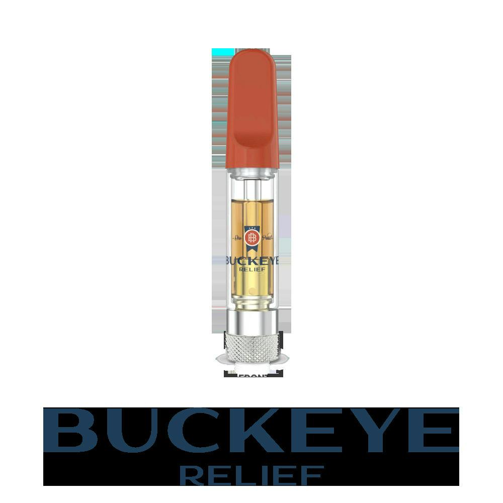Buckeye Relief Barrell Roll Live Resin 1g Cart