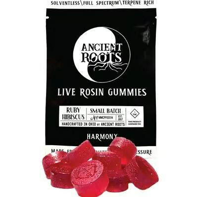 Ancient Roots Ruby Hibiscus Rosin Gummies 2pk