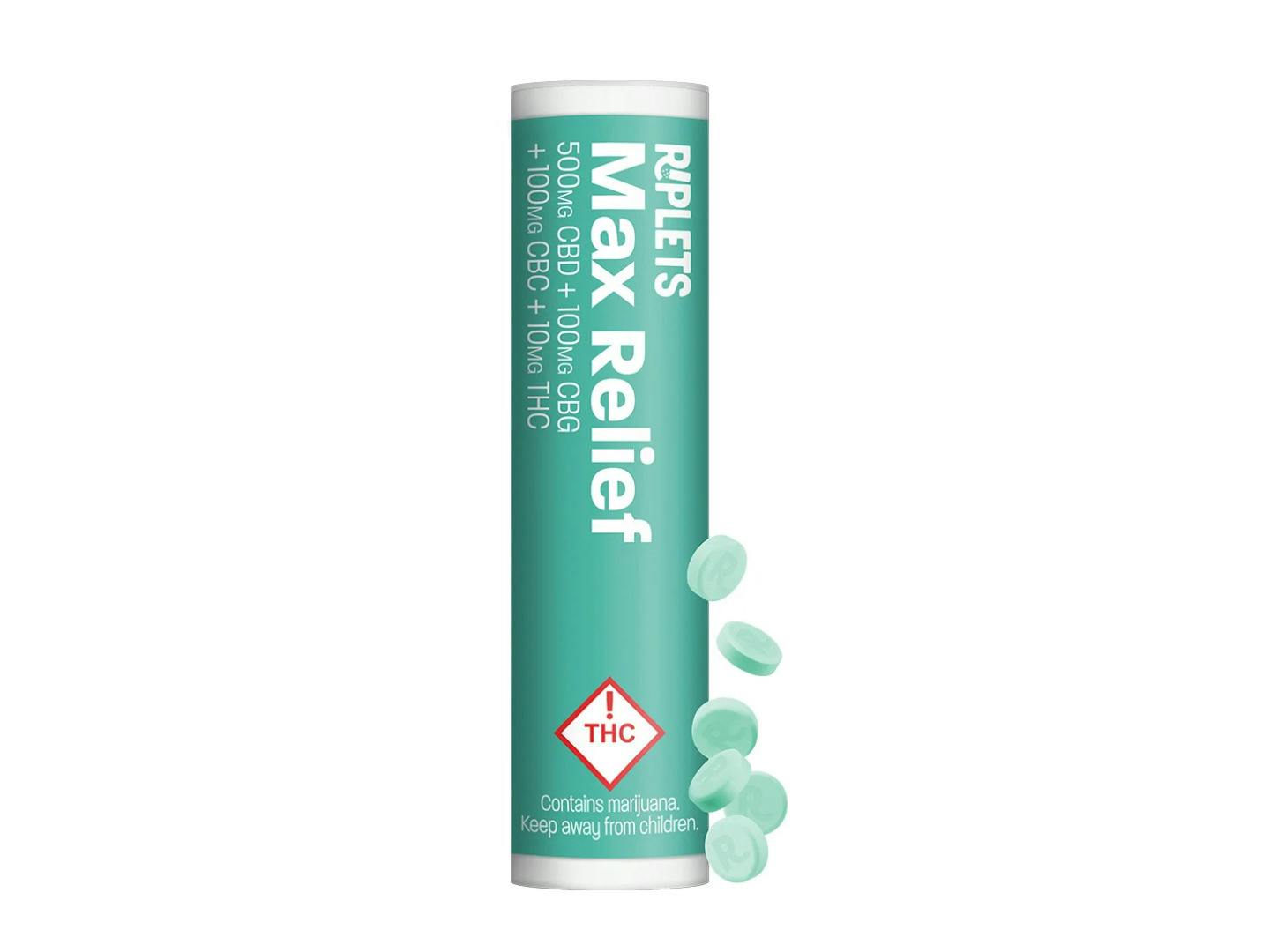 Ripple Riplets - Max Relief CBD/CBG/CBC/THC