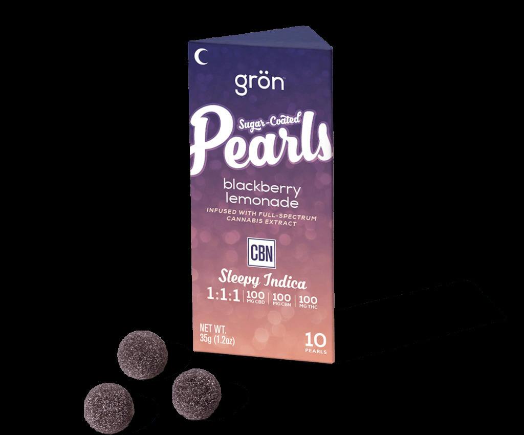 Blackberry Lemonade "Pearls" Sleep Gummies | 1:1:1 CBD:CBN:THC | 10 Pack