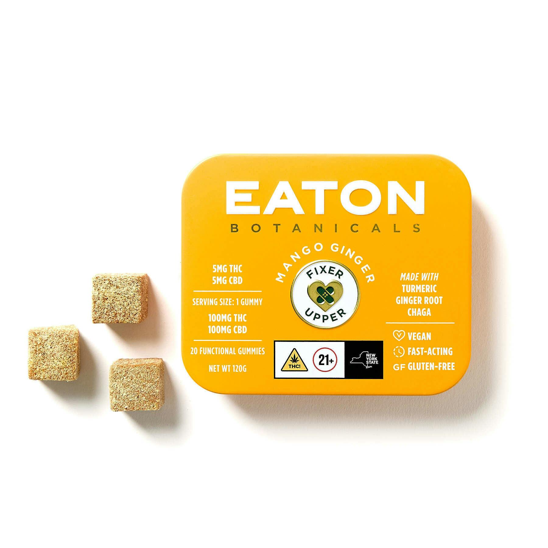 Fixer Upper | Mango Ginger | 100mg | 20ct | 5mg/ea by Eaton Botanicals