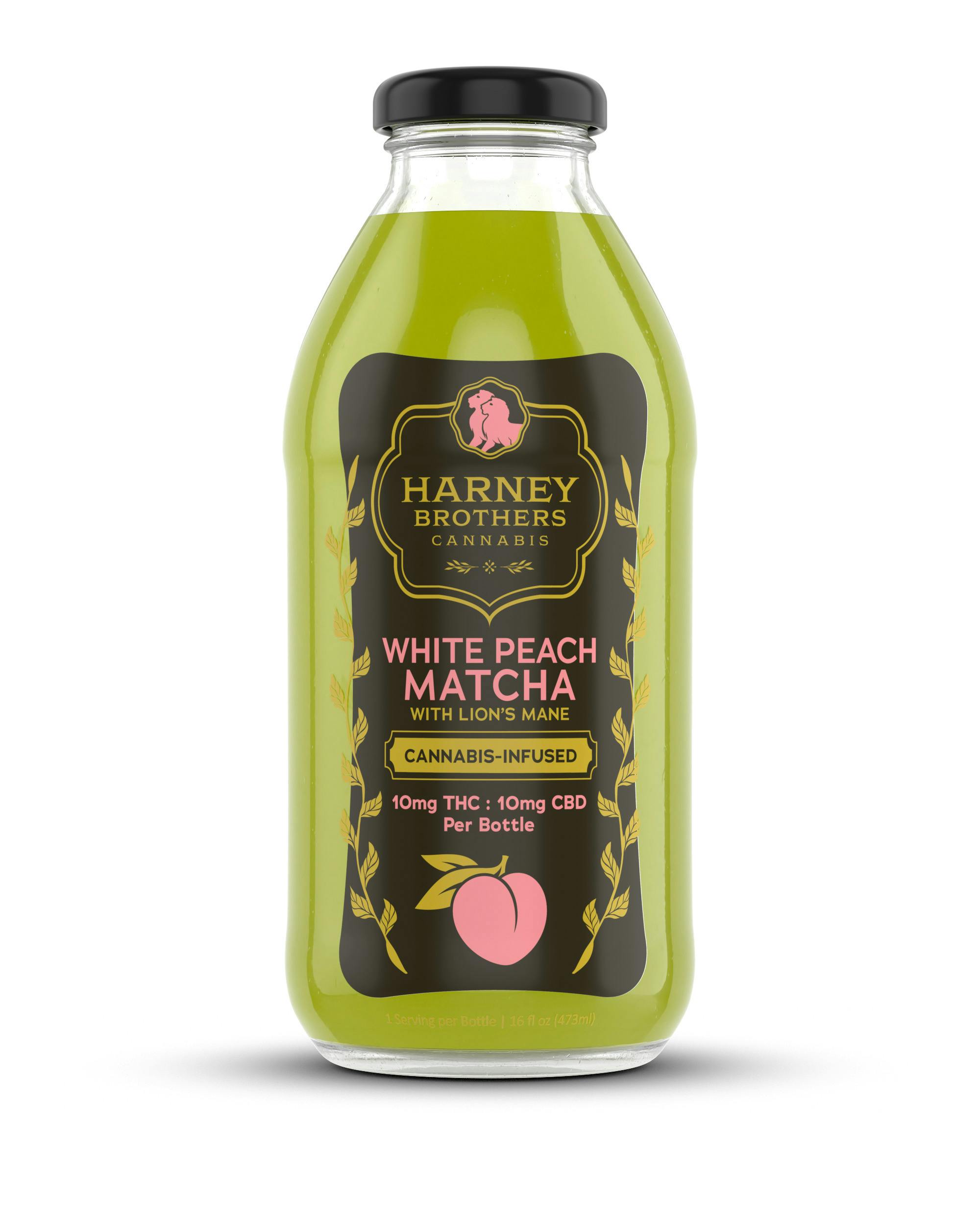White Peach Matcha w/ Lion's Mane | 1:1 THC:CBD