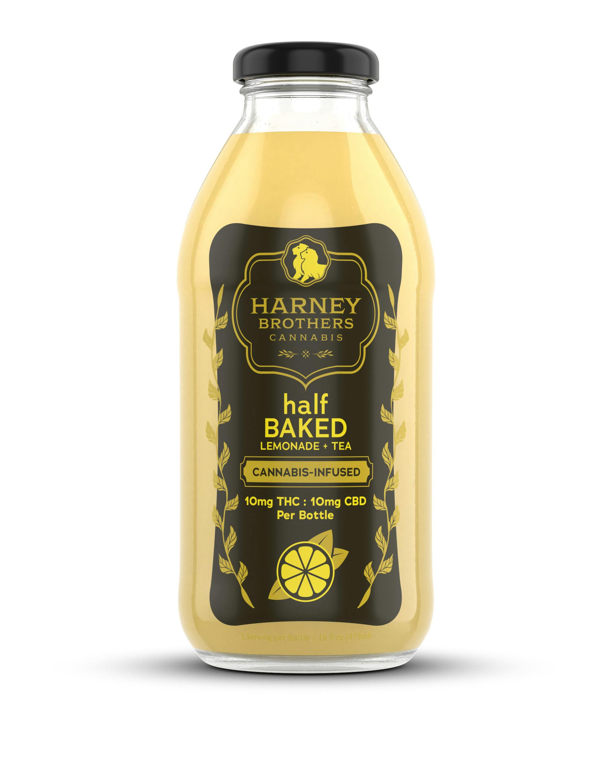 Half Baked Lemonade Lemonade Iced Tea | 1:1 THC:CBD