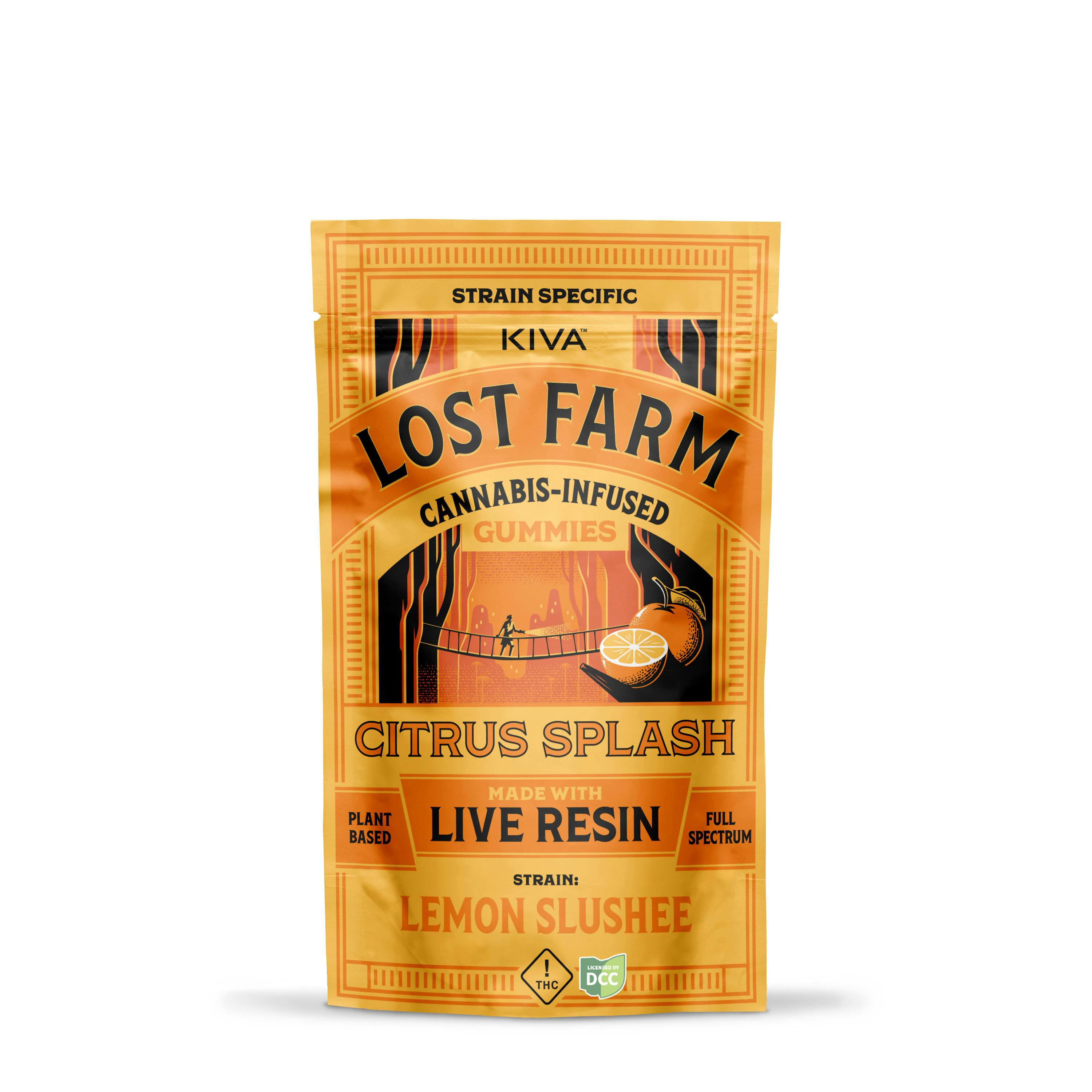Lost Farm - Citrus Splash Gummies - 100 MG