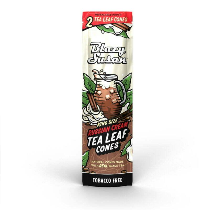Blazy Susan | Russian Cream Tea Leaf Pre Rolled Cones | 2pk at Leaf Relief