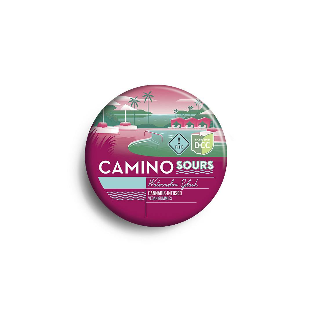 Camino | Watermelon Splash Gummies | Sativa | 100mg 10pc