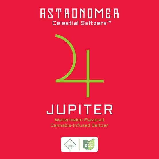 ASTRONOMER - Jupiter Watermelon Sugar Free Infused Seltzer at Leaf Relief
