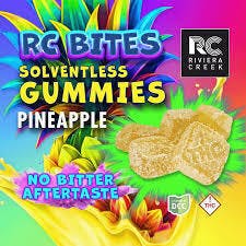 RIVIERA CREEK - Pineapple Rosin Hybrid Gummies 3 Pack 30 MG