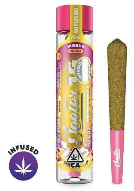 JEETER - Bubba G Quad Infused Rosin Indica Pre Roll