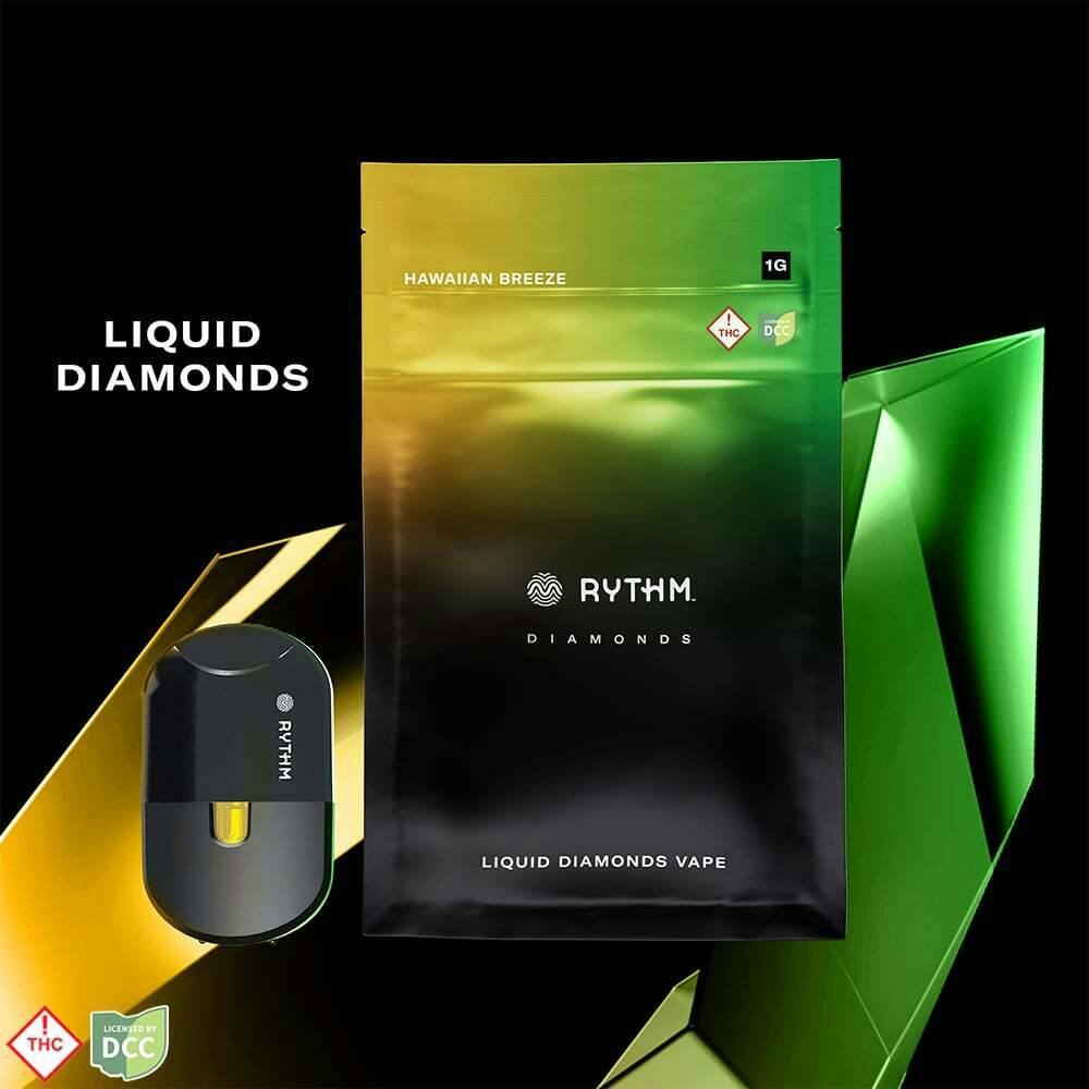 RYTHM - Hawaiian Breeze Hybrid Liquid Diamonds Disposable Vape Pen