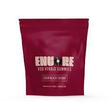 Encore - Sour Black Cherry Hybrid RSO Gummies - 500 MG cannabis product