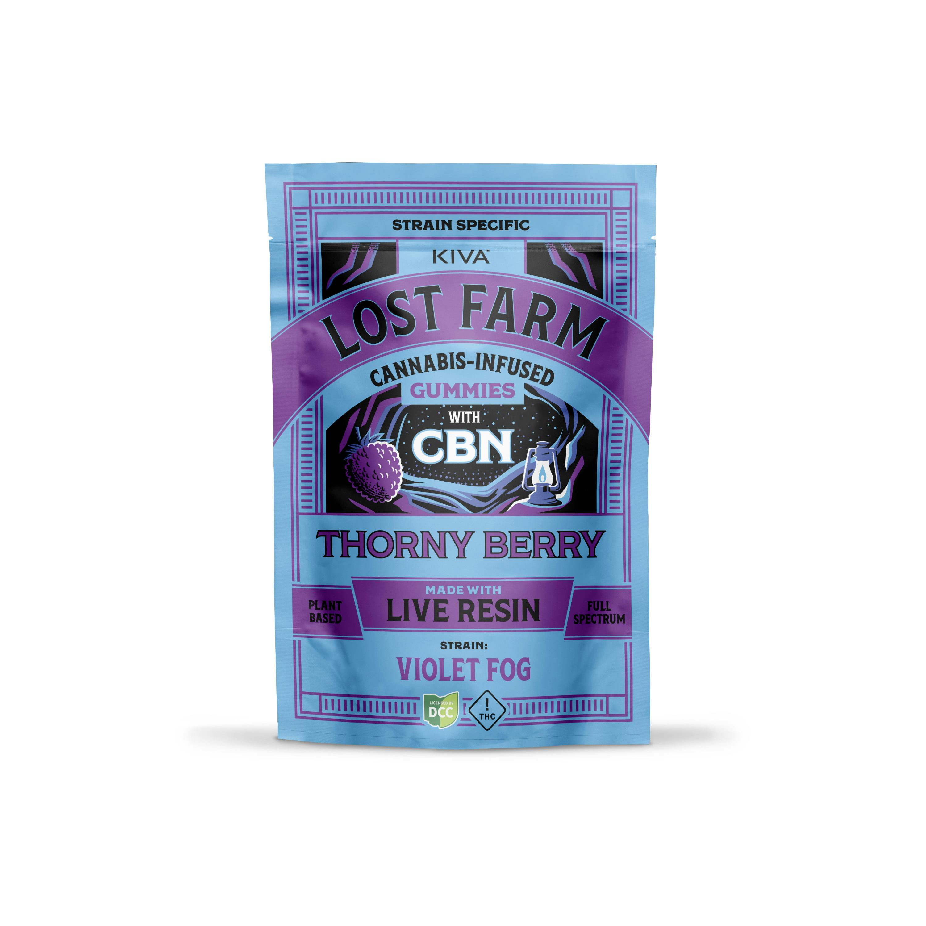 Lost Farm - Thorny Berry Gummies - 100 MG cannabis product