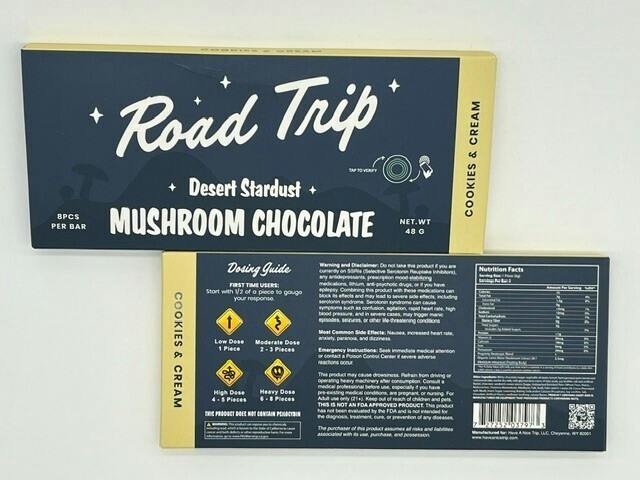 Road Trip | Desert Stardust Chocolate | Cookies & Cream