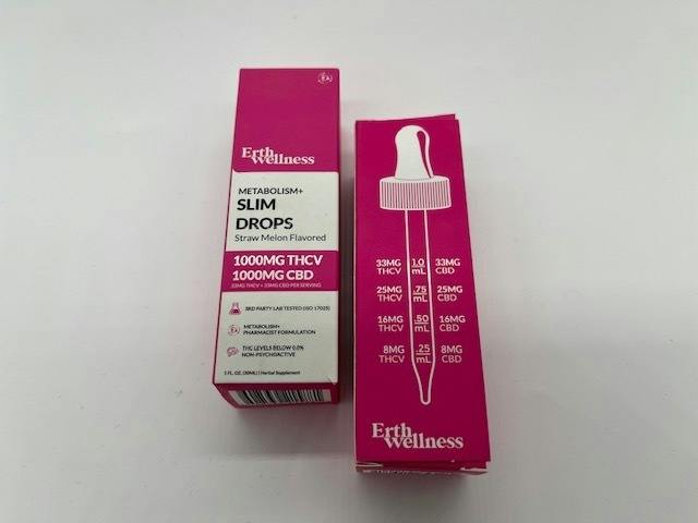 Erth Wellness | Slim | THCV/CBD Drops