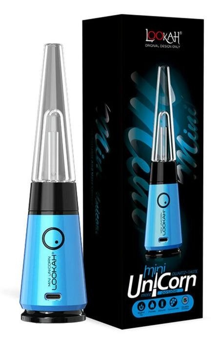 Blue Unicorn Mini Electric Dab Rig | Lookah