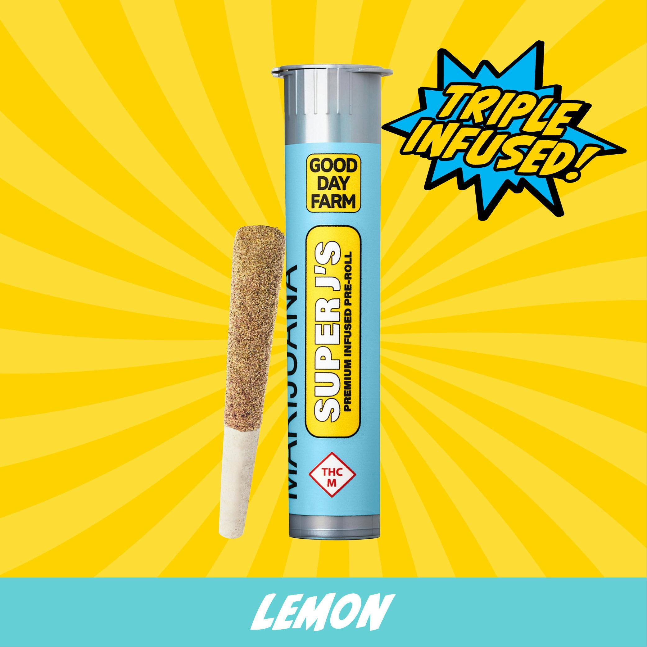 GDF: Infused Pre-Roll | Lemon x Super Lemon G | Super J's