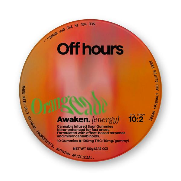 Off Hours - Awaken (Energy) - Orangeade - Gummies 10pk
