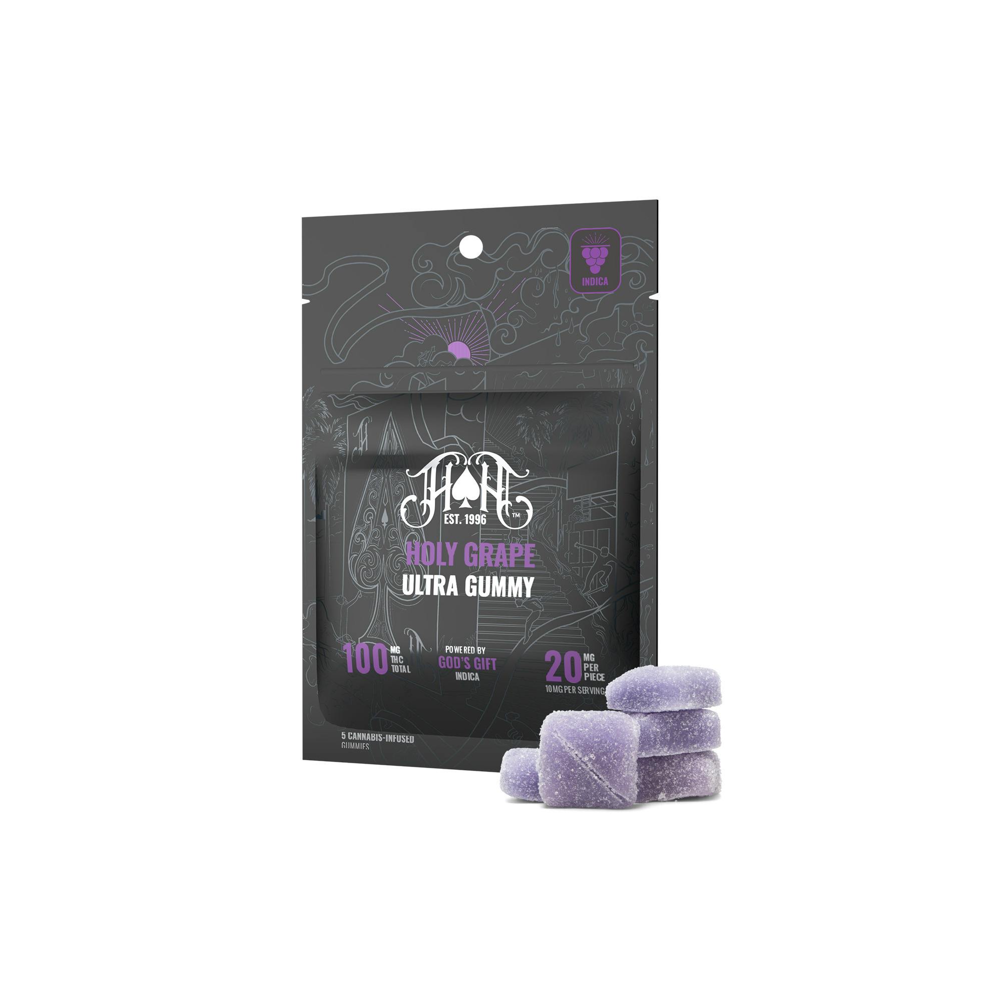 Heavy Hitters - Holy Grape - Ultra Gummies - 5pk