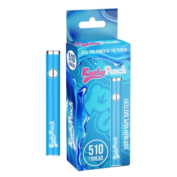 KUSHY PUNCH - 510 BATTERY - BLUE - 1PC