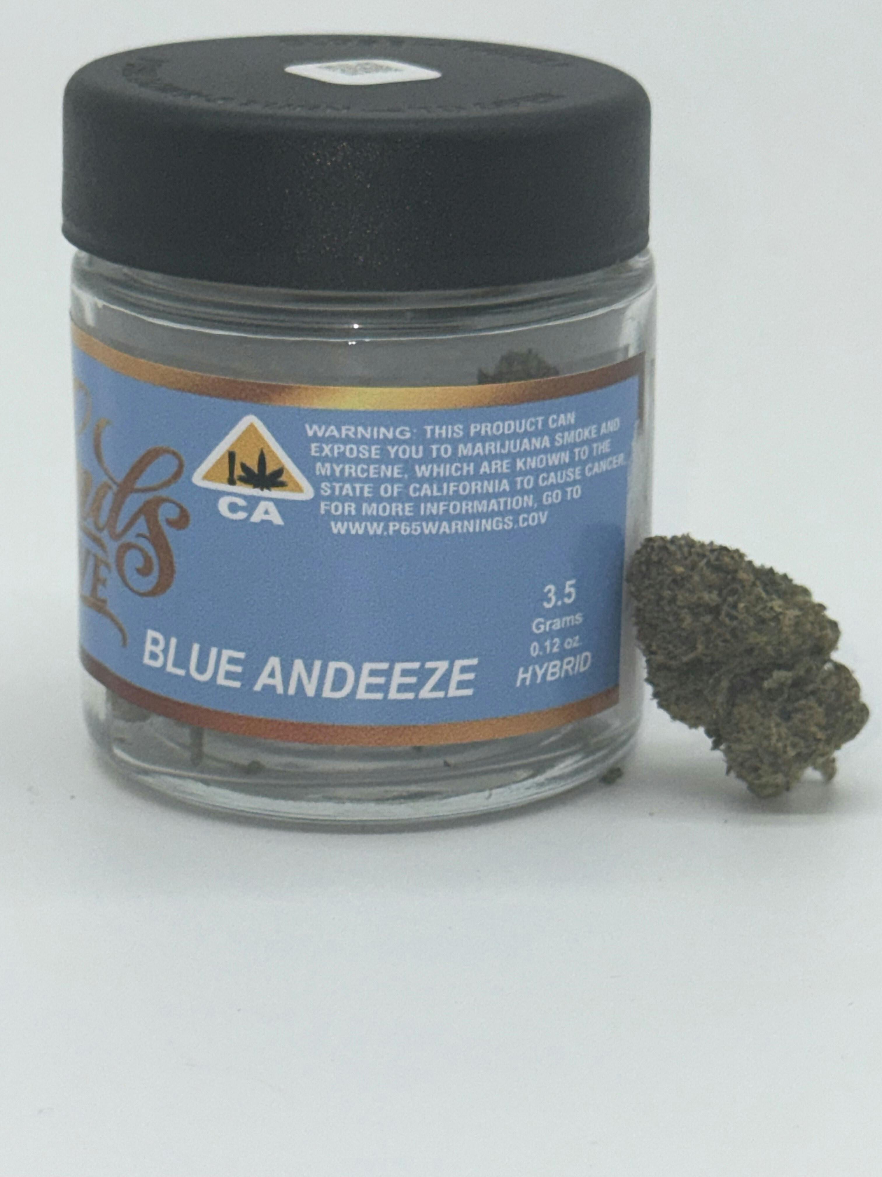 Blue: BLUE ANDEES 3.5 GRAMS