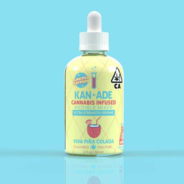 KAN ADE - THC TINCTURE - VIVA PINA COLADA - 1000MG