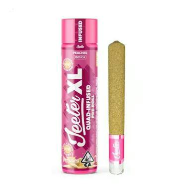 JEETER - INFUSED PREROLL - QUADS PEACHES - 2G
