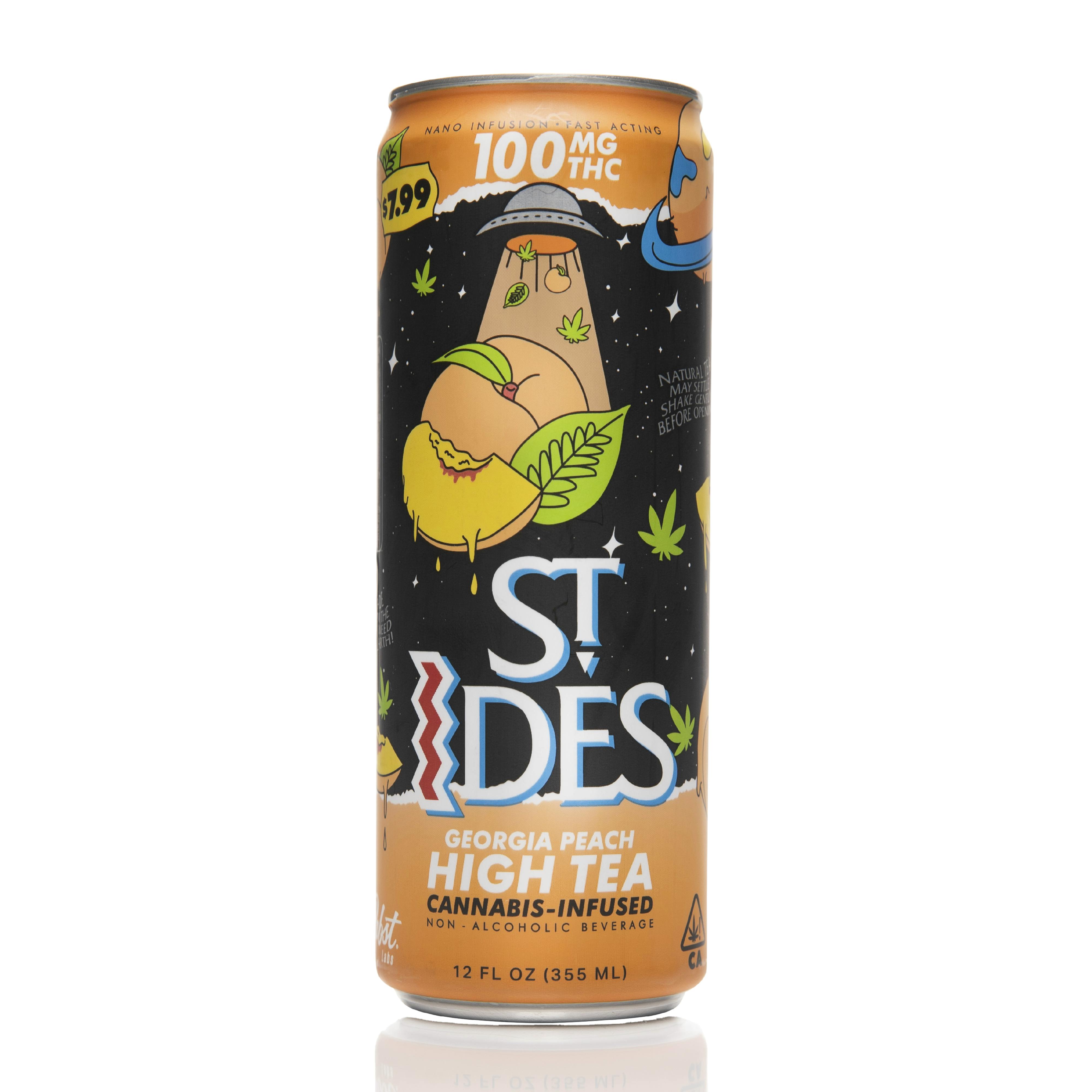 ST IDES - THC BEVERAGE - GEORGIA PEACH - 100MG