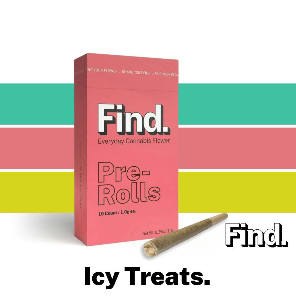 Icy Treats Pre-Roll Pack 10g (10-Pack | 1g Each)