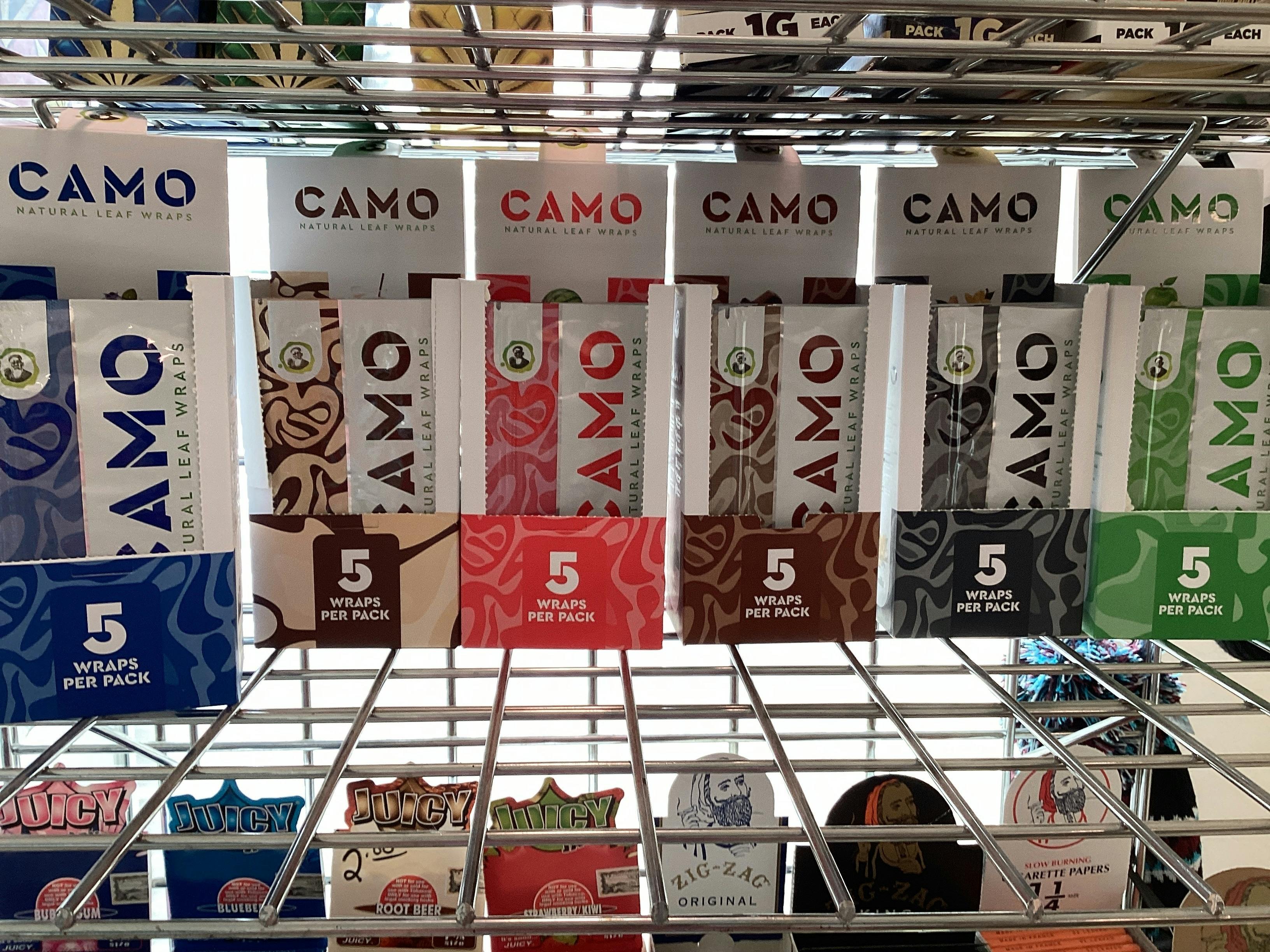 Camo Wraps Assorted flavors