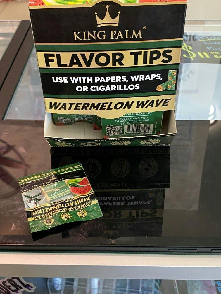 King Palm Paper Watermelon Filters /Tips