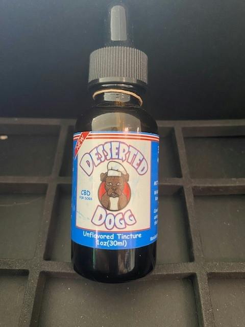 TINCTURE for DOGGIES 3,000MG CBD - DESSERTED DOGG