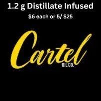 Purple Mountain Majesty | 1.2g Cartel Oil Co | Infused Pre-Roll | Hybrid |
