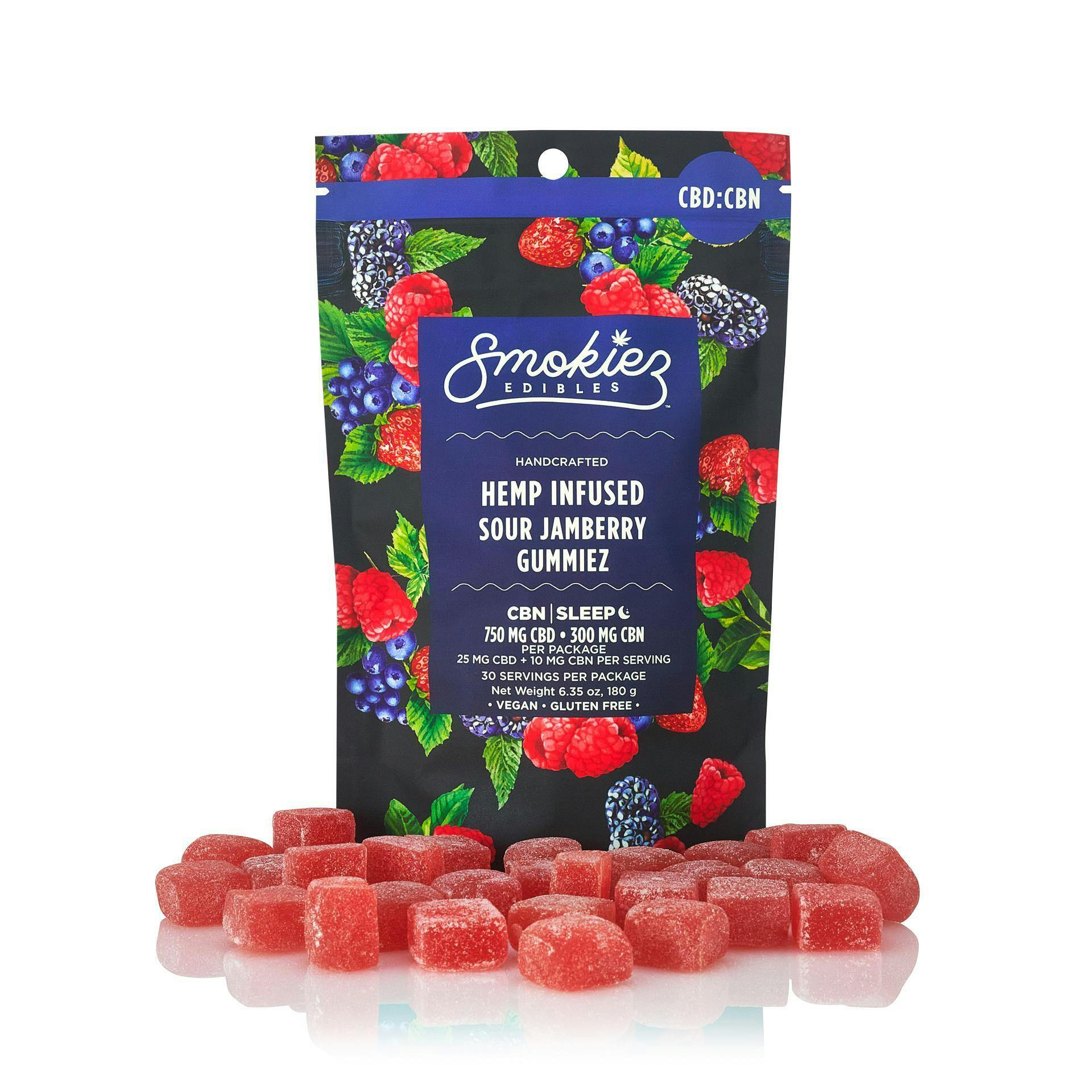 Sour Jamberry Hemp Infused 750CBD / 300CBN