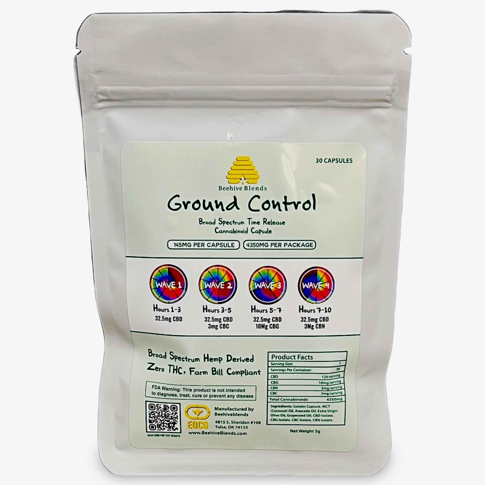 Ground Control Capsules by Beehive Blends
