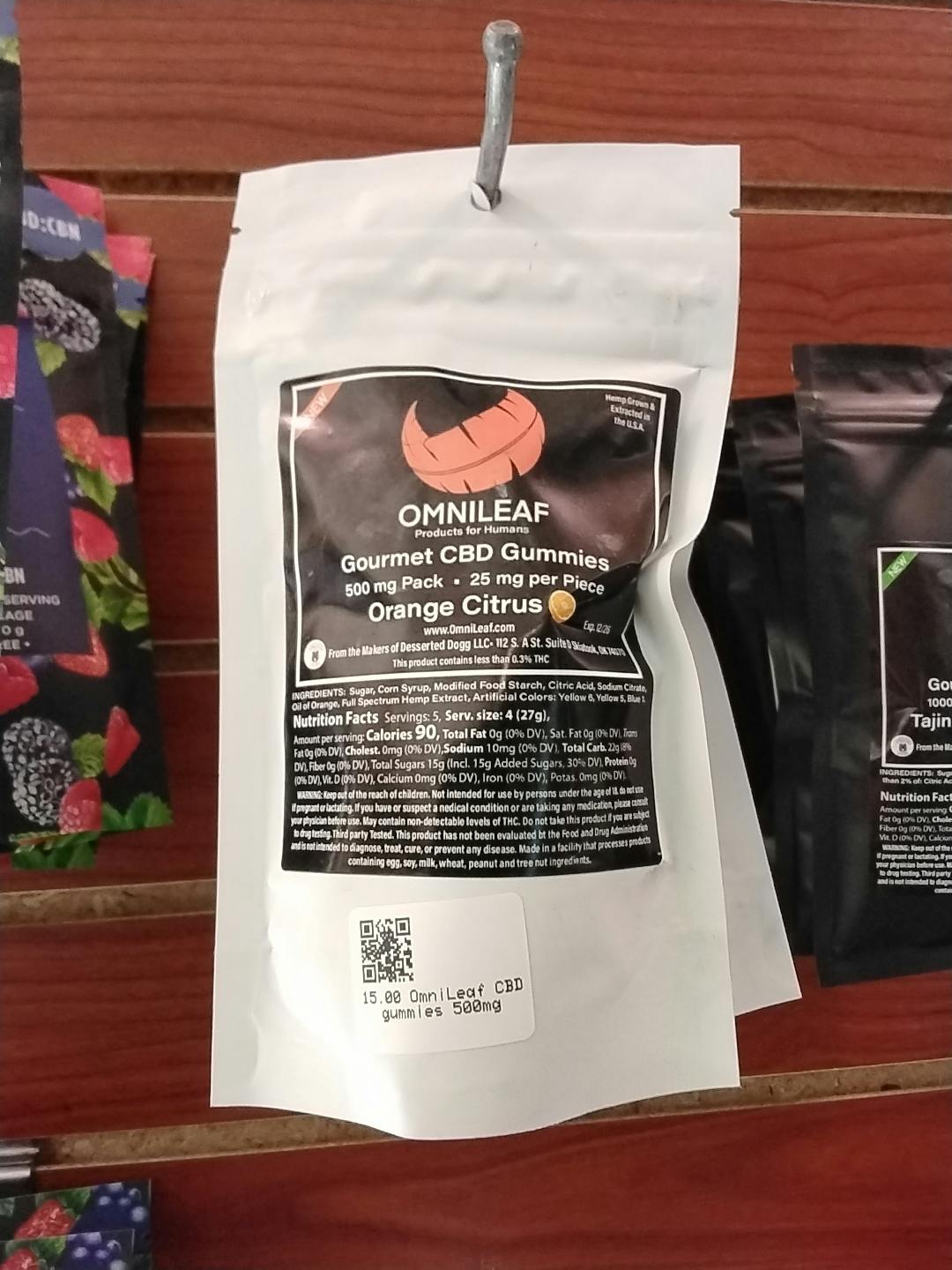 OmniLeaf 1000mg CBD gummies