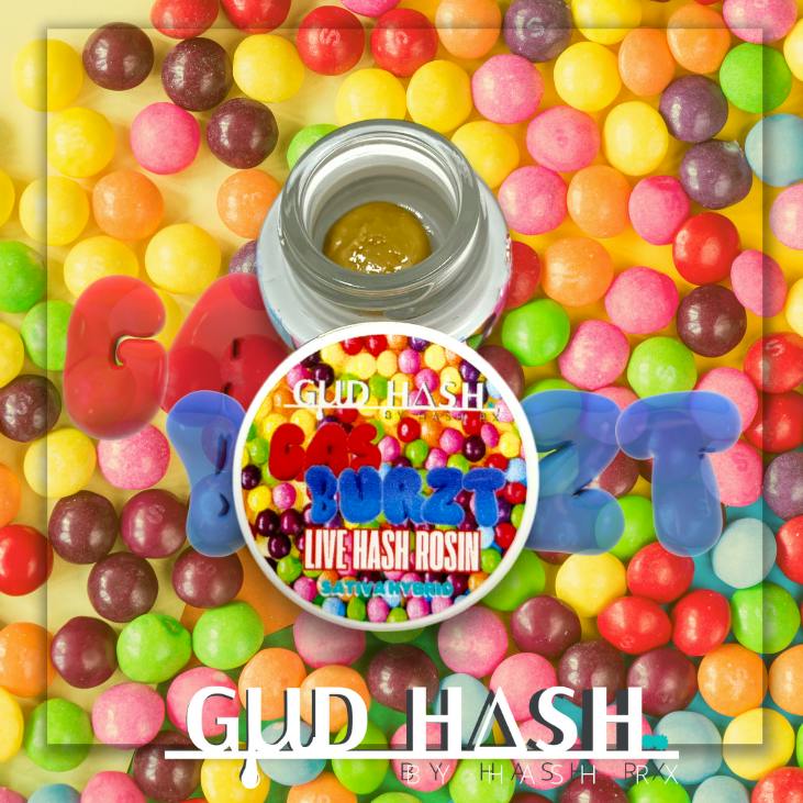 1g Gas Burzt Live Hash Rosin (Gud Hash)