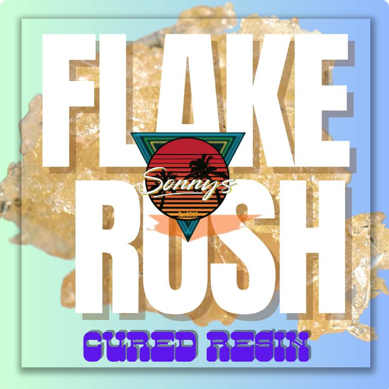 2g Cured Resin Flake Rush