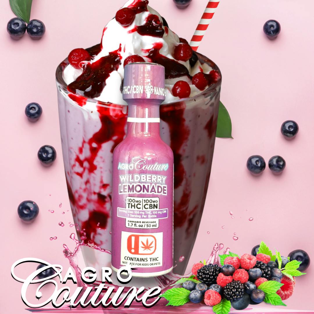 Nano Emulsified Wild Berry Lemonade 1:1 THC:CBN 100MG