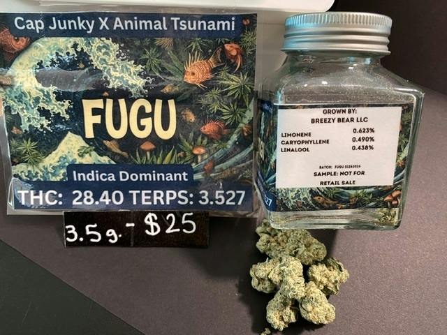 Fugu 3.5g Flower by Breezy Bear